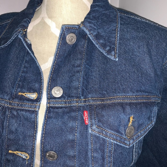 🆕 Levi’s Ex-Boyfriend Trucker Jacket - Picture 4 of 6